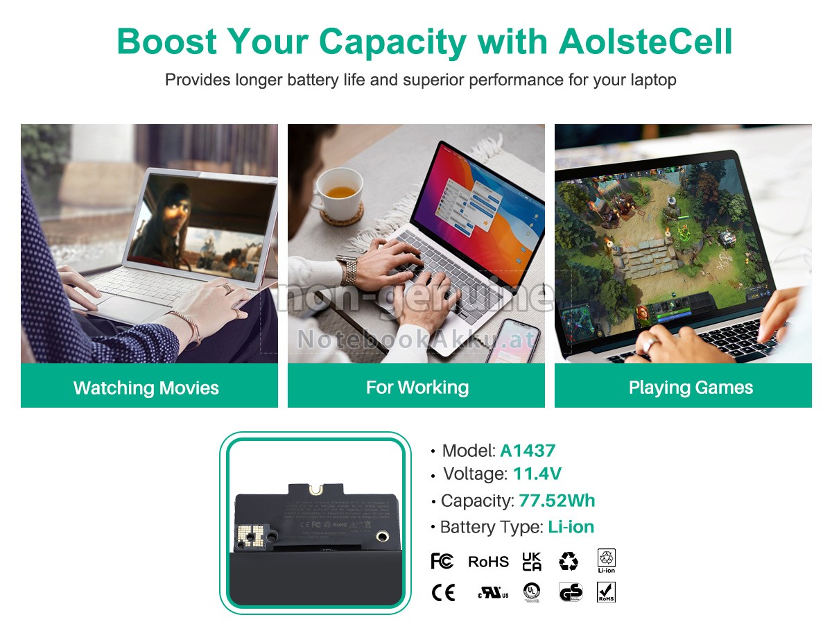 Akku für Apple A1425