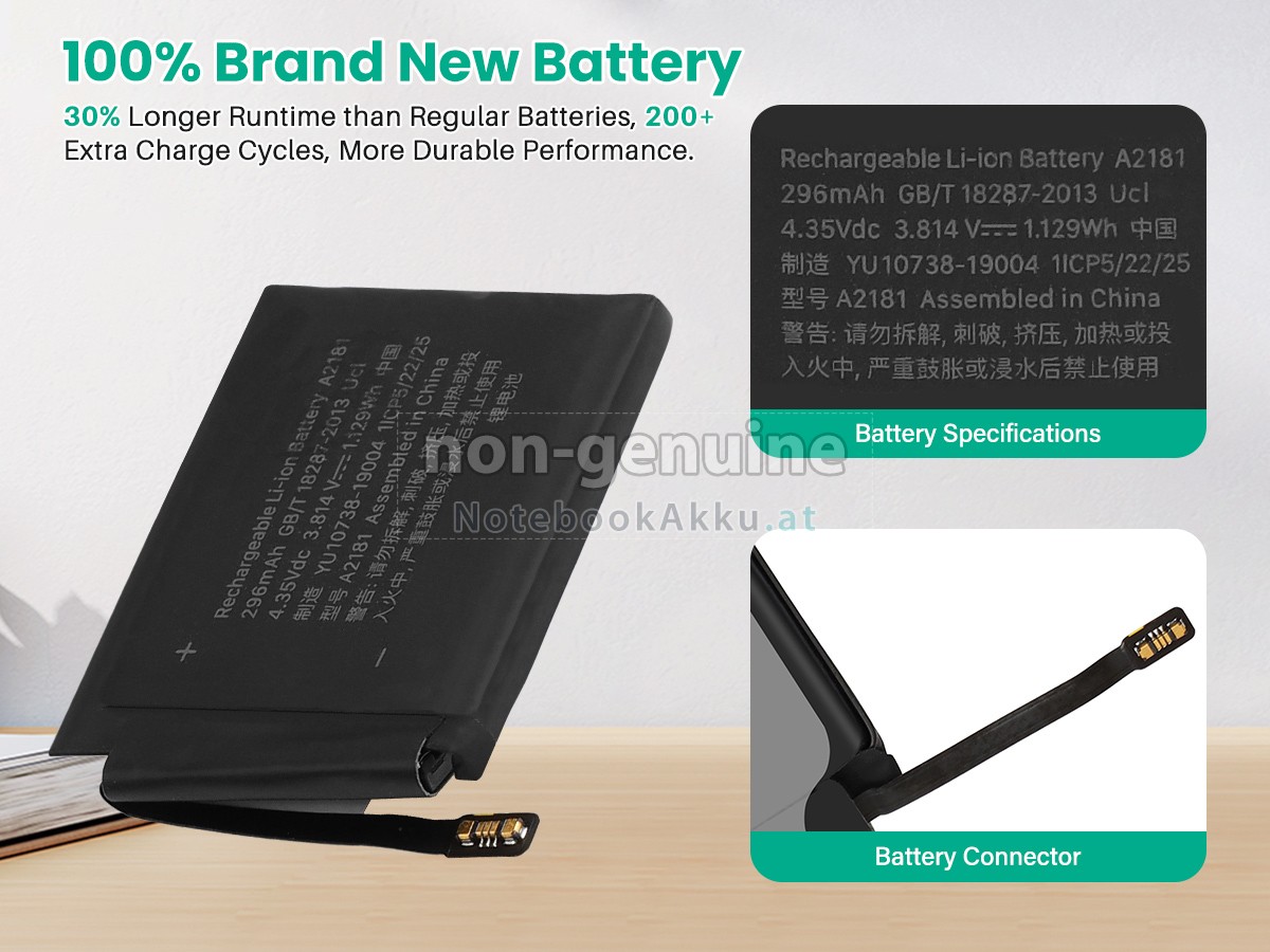 Akku für Apple MYDR2LL/A