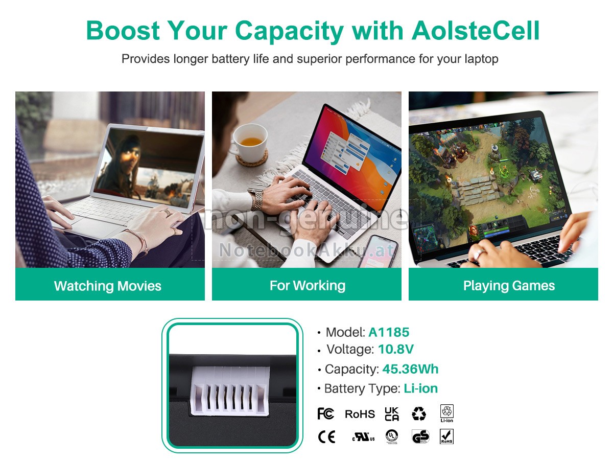 Akku für Apple MA566