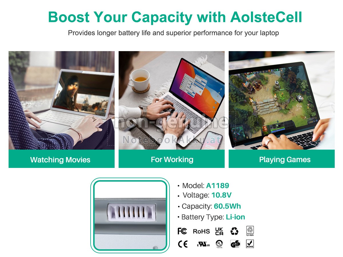 Akku für Apple A1151