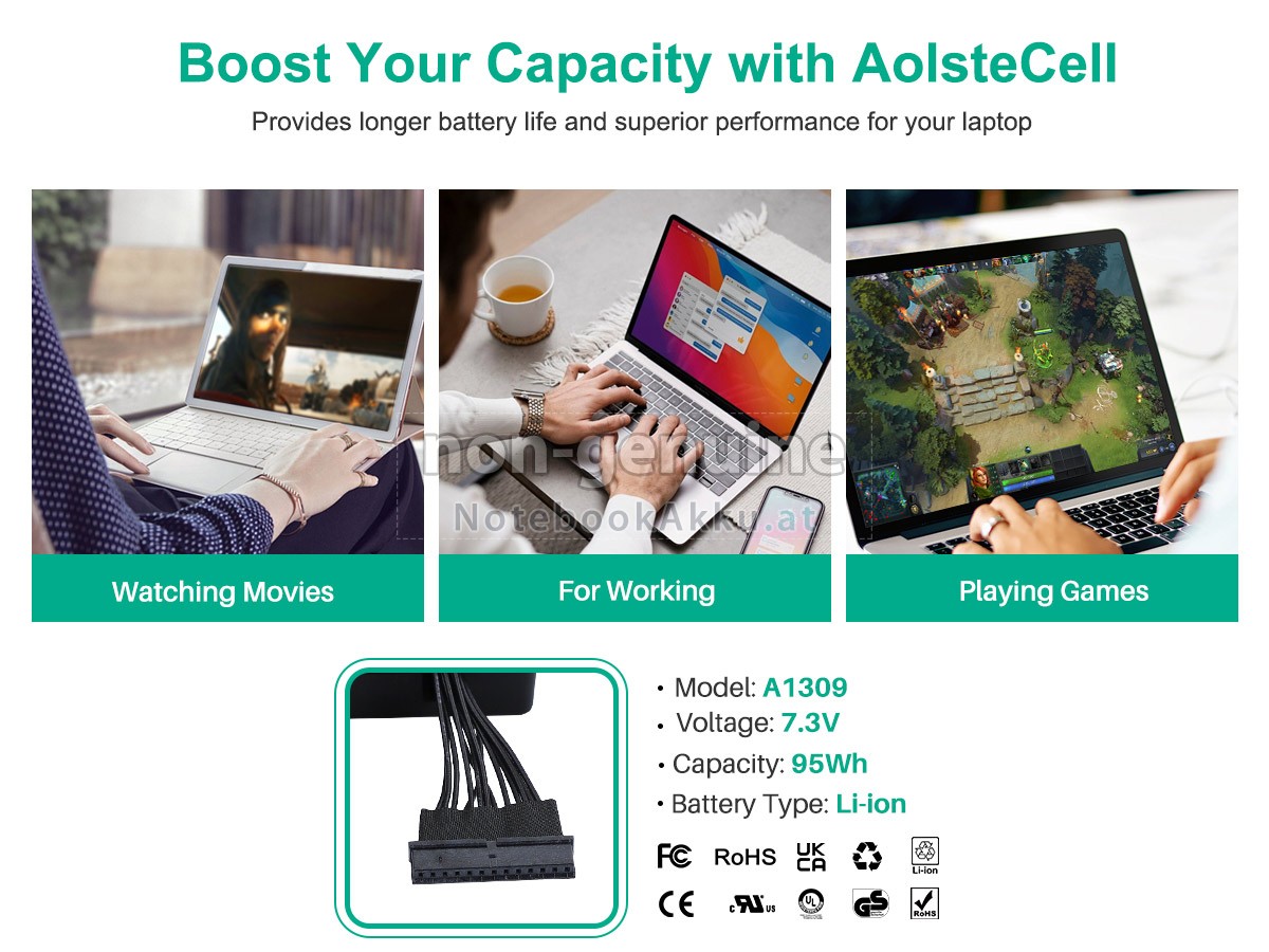 Akku für Apple A1309