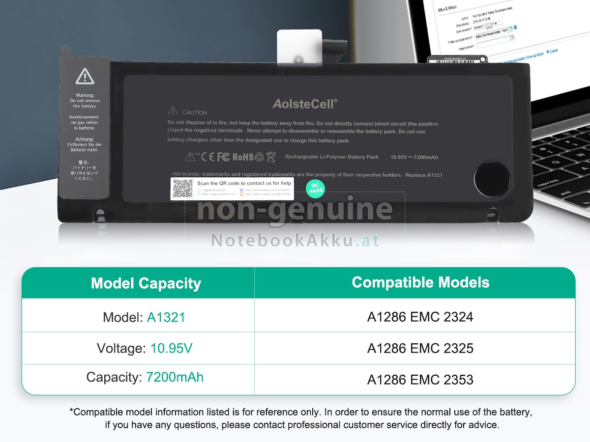 Akku für Apple 661-5211