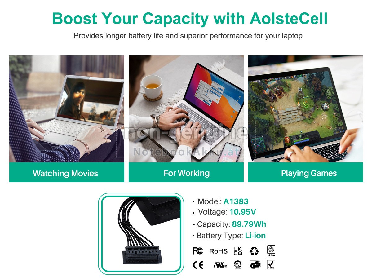 Akku für Apple A1383