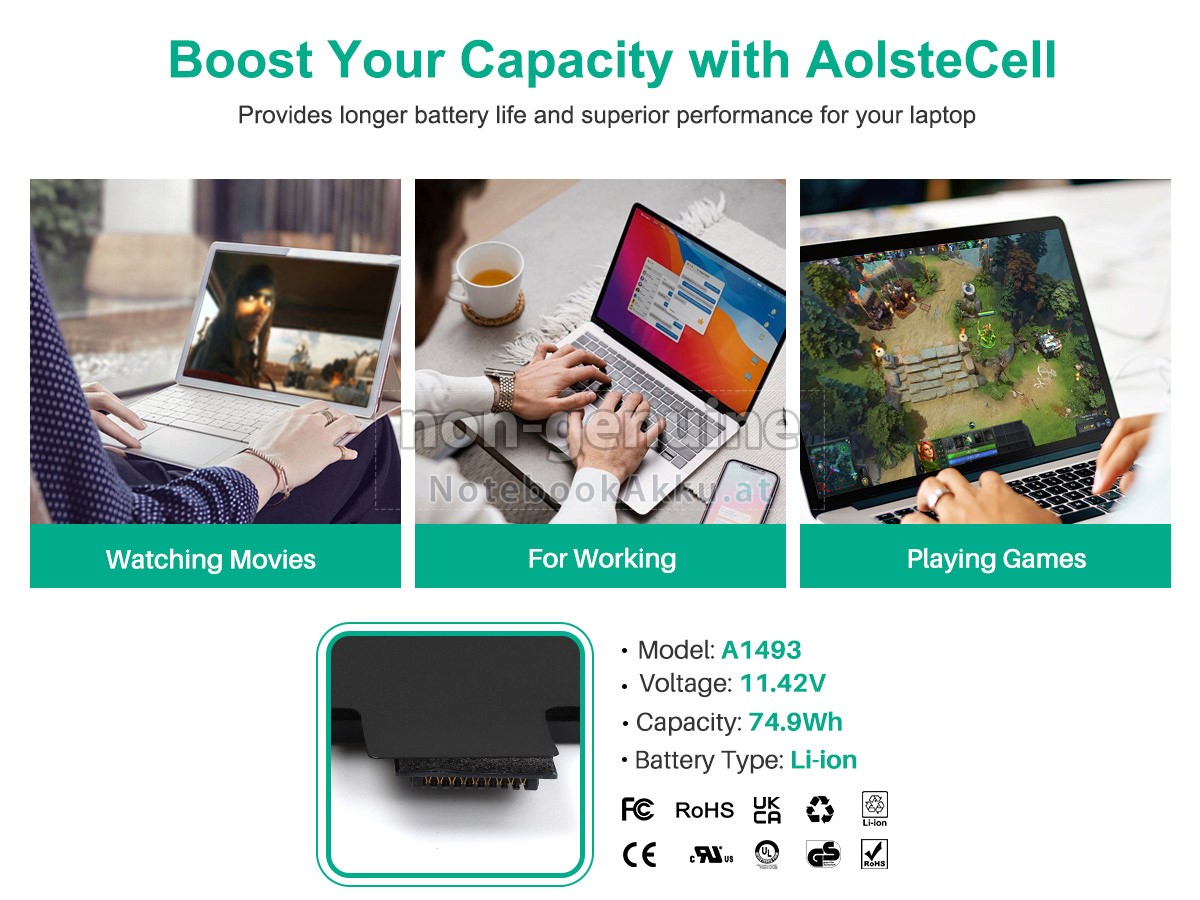 Akku für Apple ME864