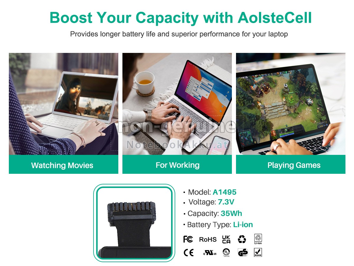 Akku für Apple A1495