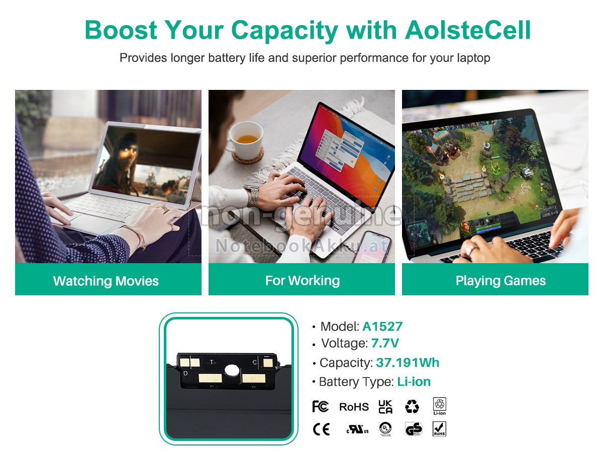 Akku für Apple A1705