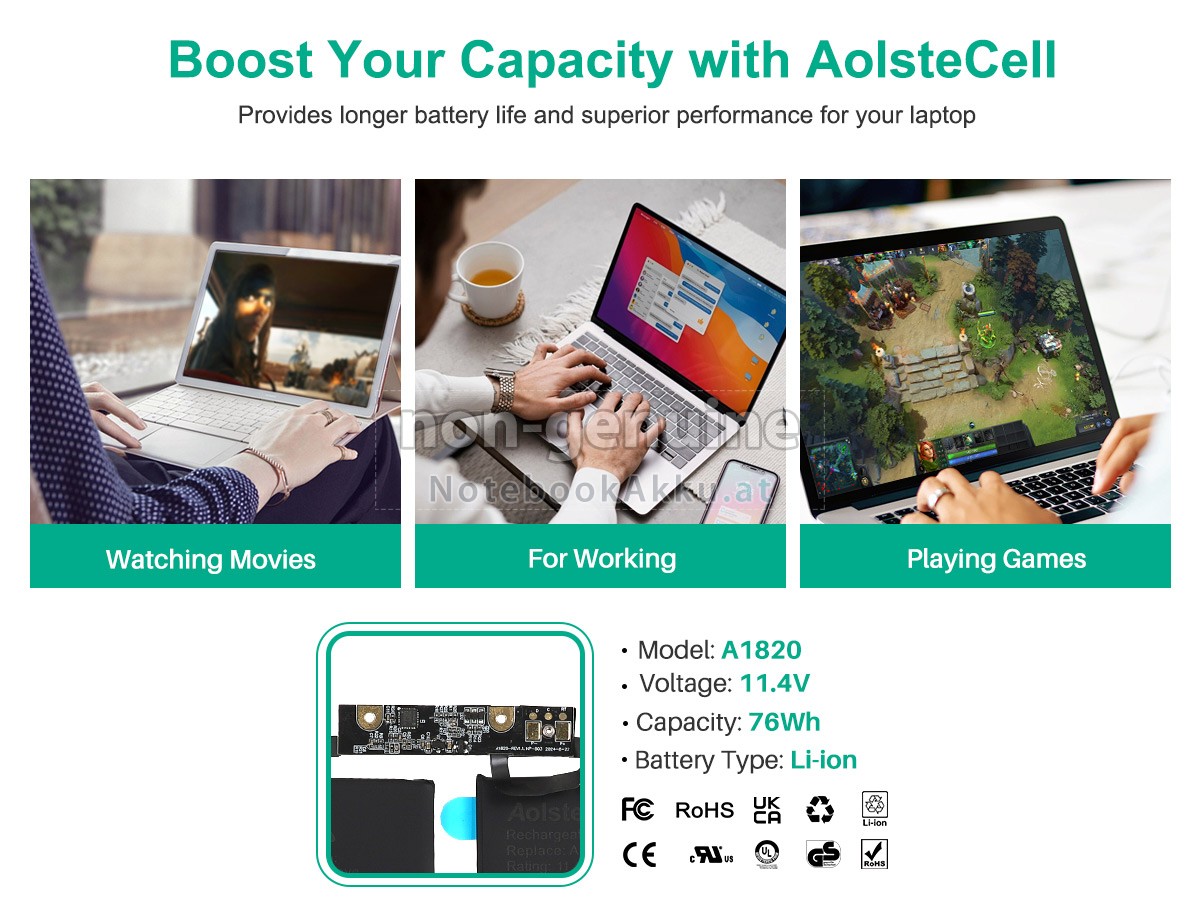 Akku für Apple A1820