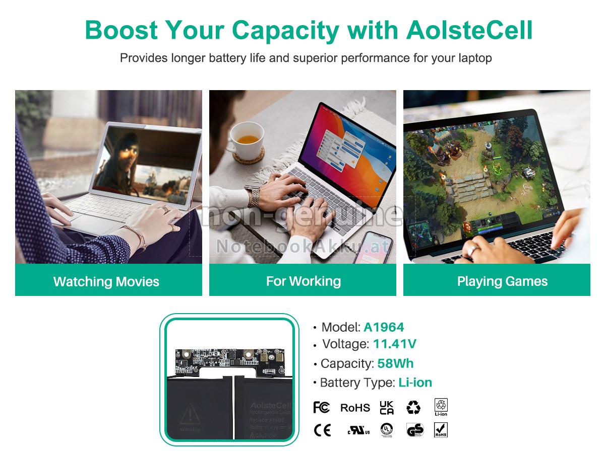 Akku für Apple 616-00419