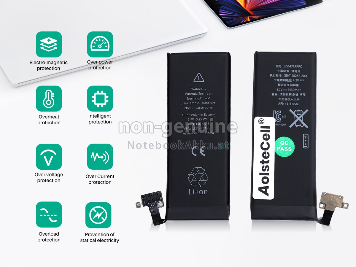 Akku für Apple MC318