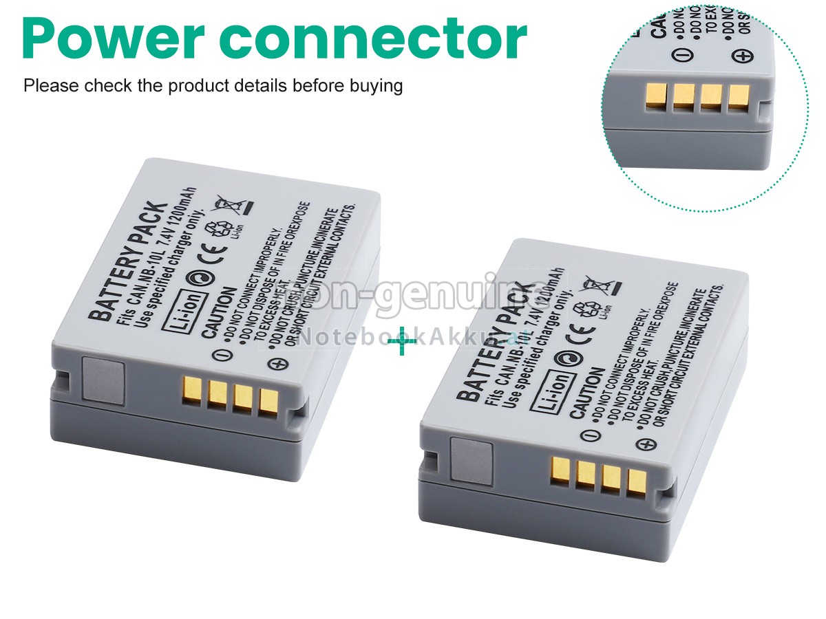 Akku für Canon NB-10L