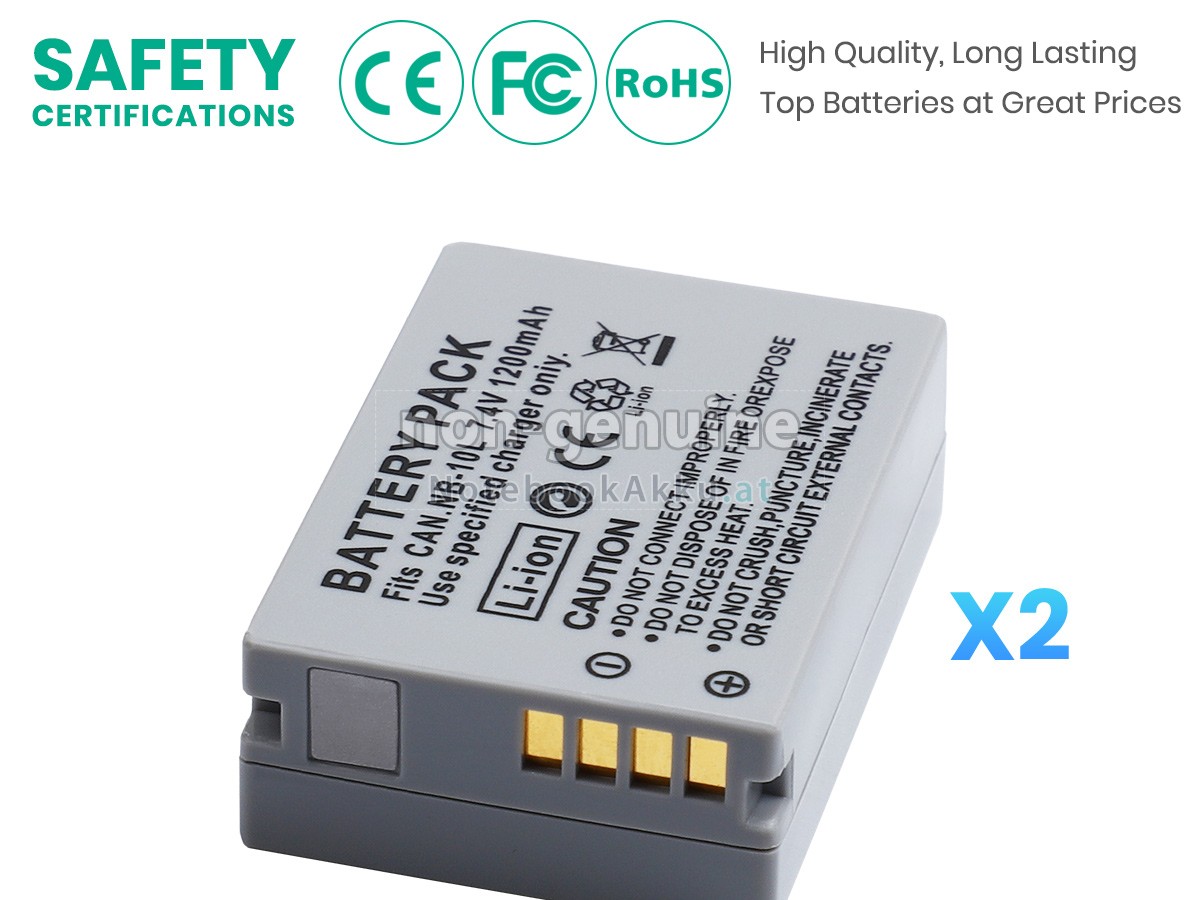 Akku für Canon NB-10L