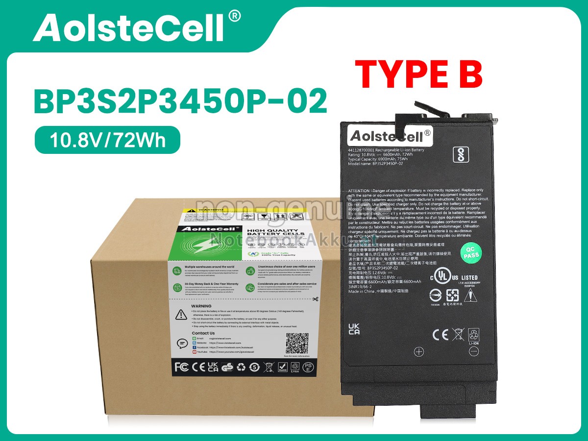 Akku für Getac 242914800001