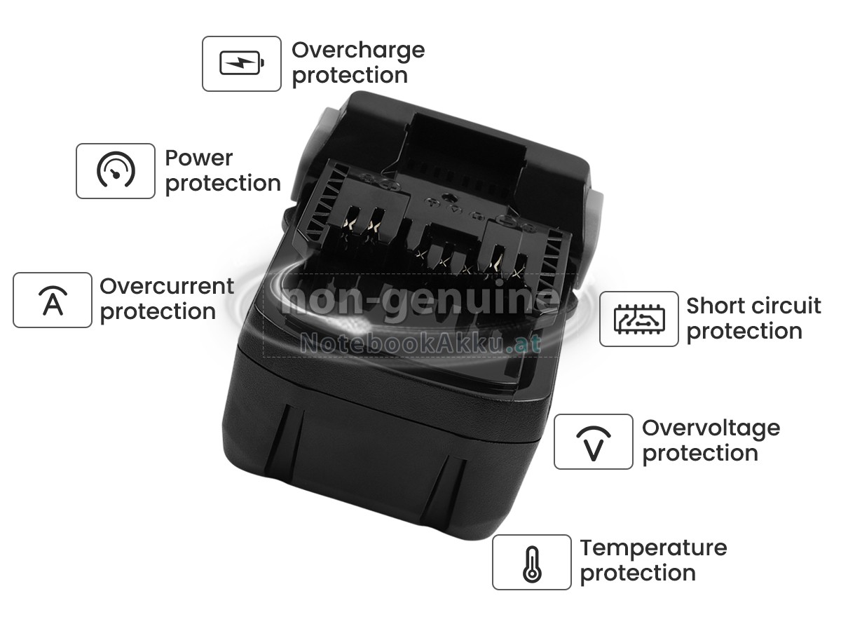 Akku für Hitachi N18DSL