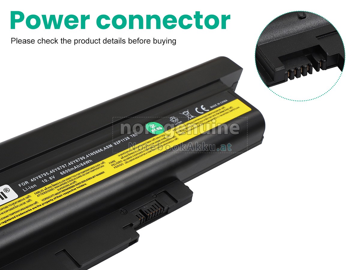 Akku für IBM 42T4511