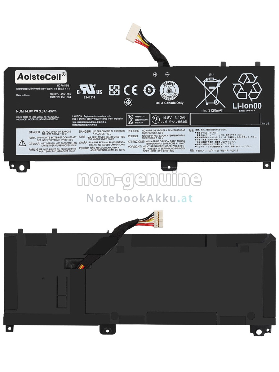 Akku für Lenovo 45N1084