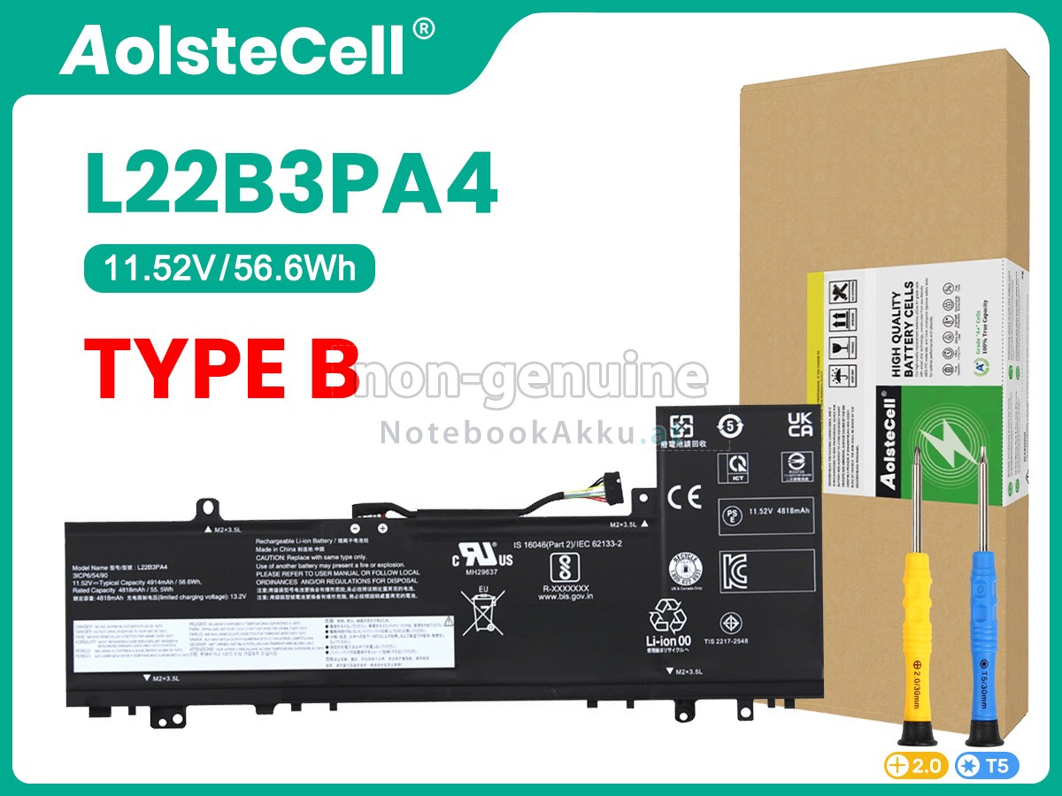 Akku für Lenovo IdeaPad SLIM 5 14ABR8-82XE004KHH