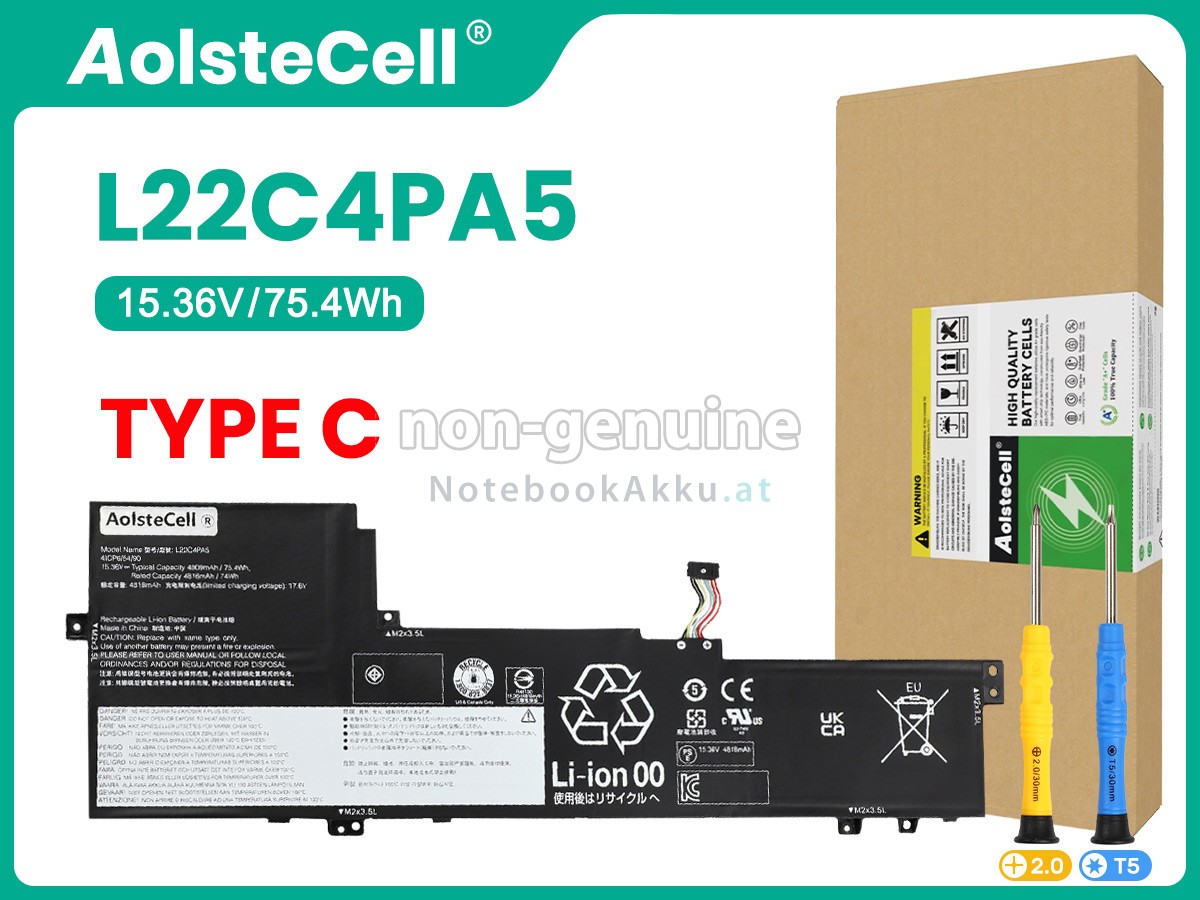 Akku für Lenovo IdeaPad SLIM 5 16ABR8-82XG003JMX