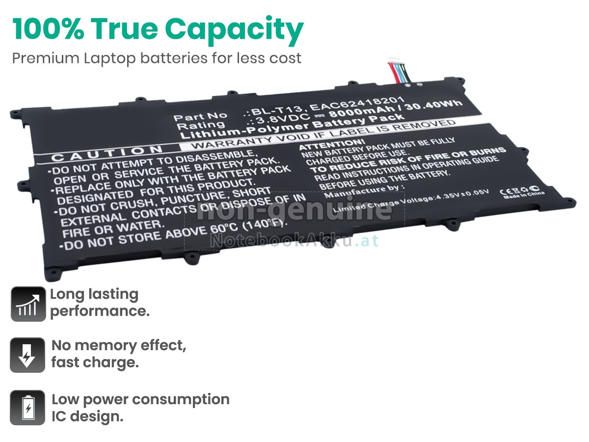 Akku für LG G PAD Tablet 10.1