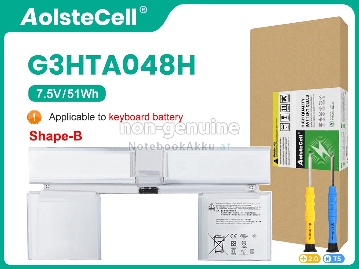 Akku für Microsoft Surface BOOK 2 1832