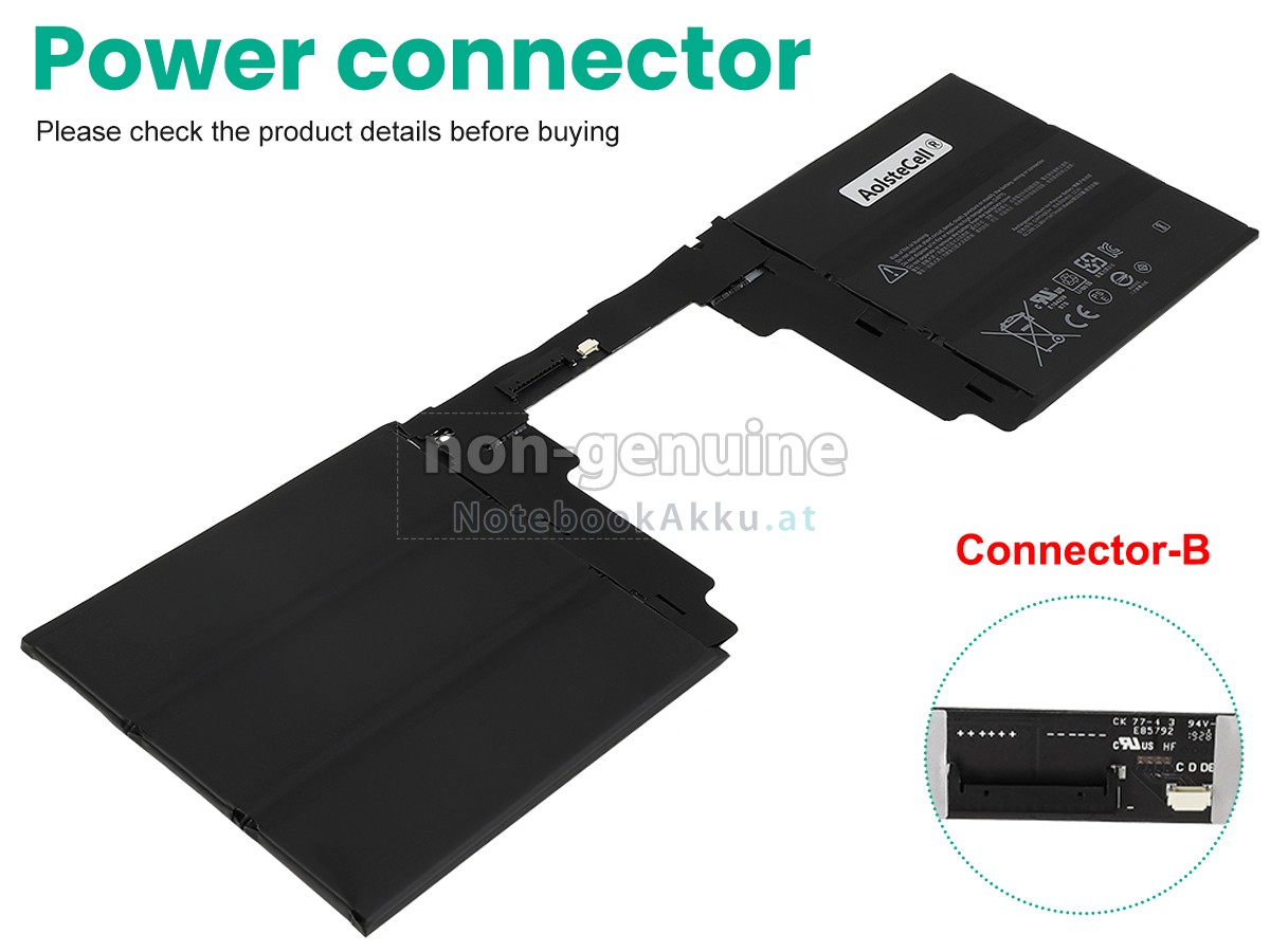 Akku für Microsoft Surface BOOK2 KEYBOARD