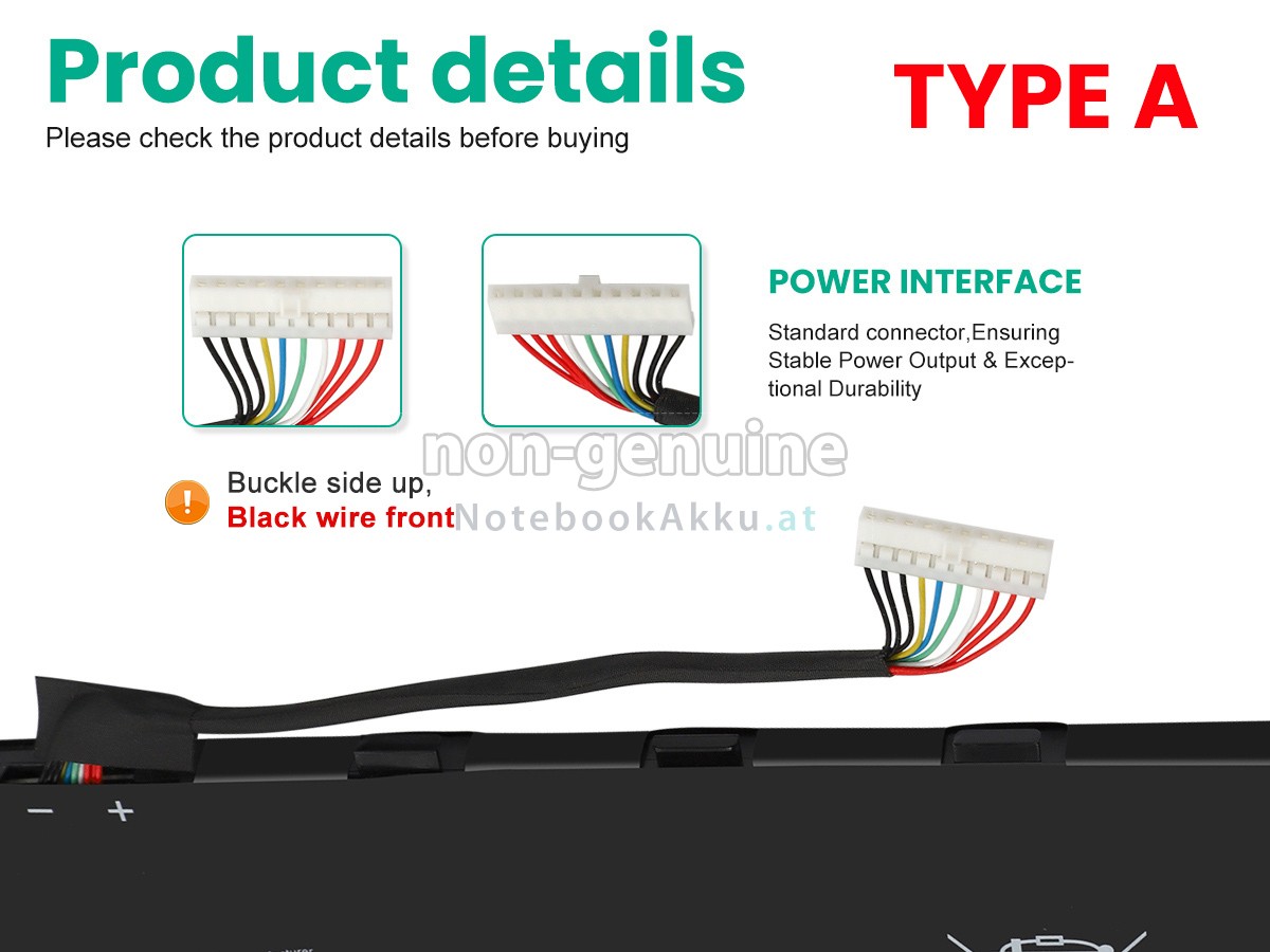 Akku für MSI STEALTH GS77 12U