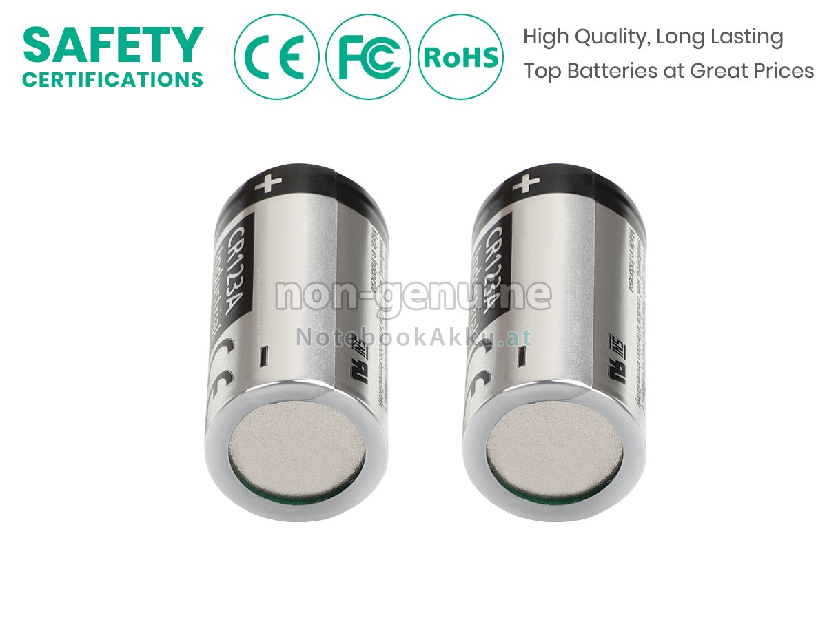 Akku für Panasonic CR123A