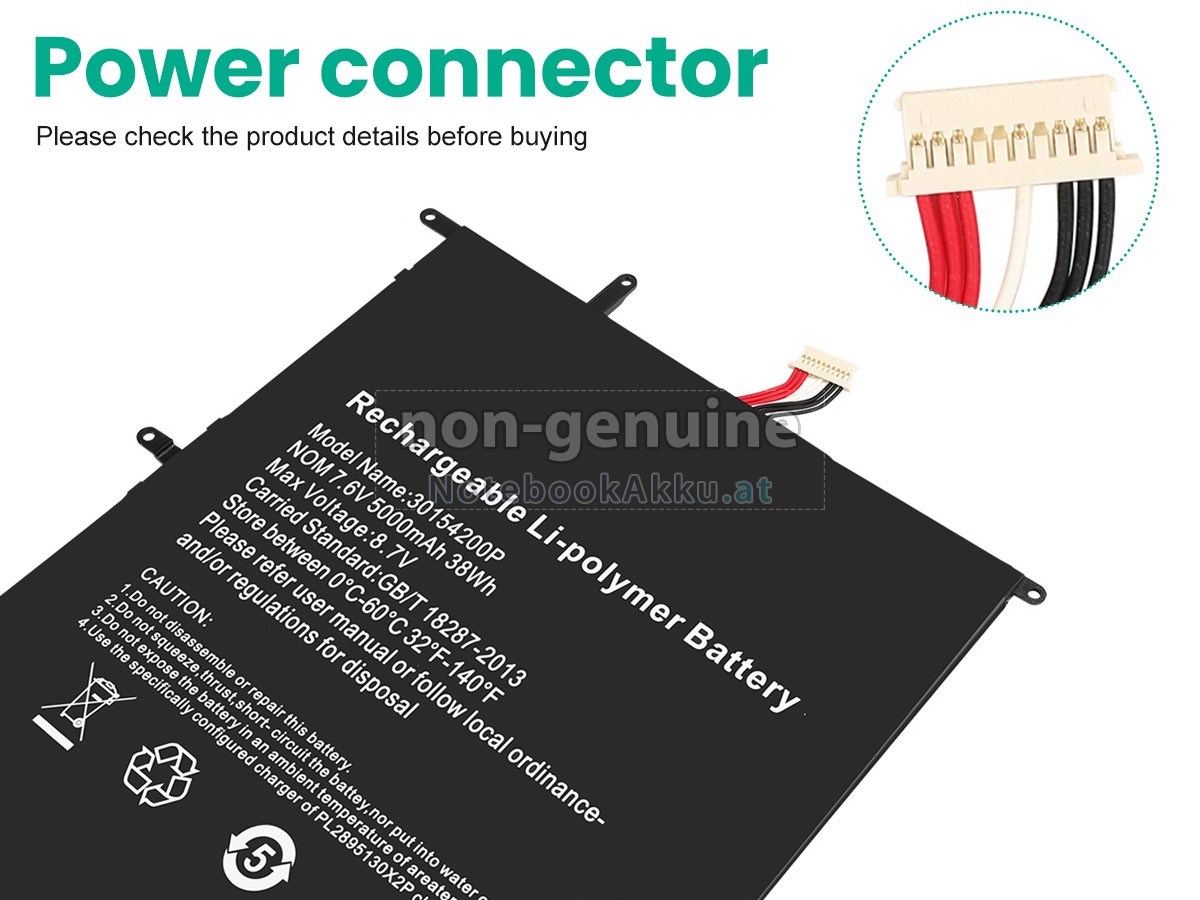 Akku für Teclast 30154200P